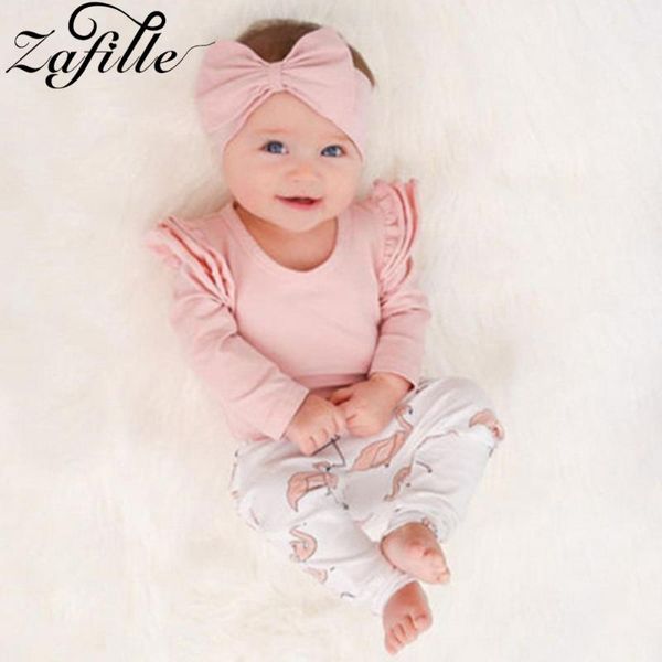 zafille 2020 new fashion newborn baby clothes 3pcs solid romper+flamingo printed pants+headband outfits sets baby girl sets kids, White
zafille 2020 new fashion newborn baby clothes 3pcs solid romper+flamingo printed pants+headband outfits sets baby girl sets kids, White