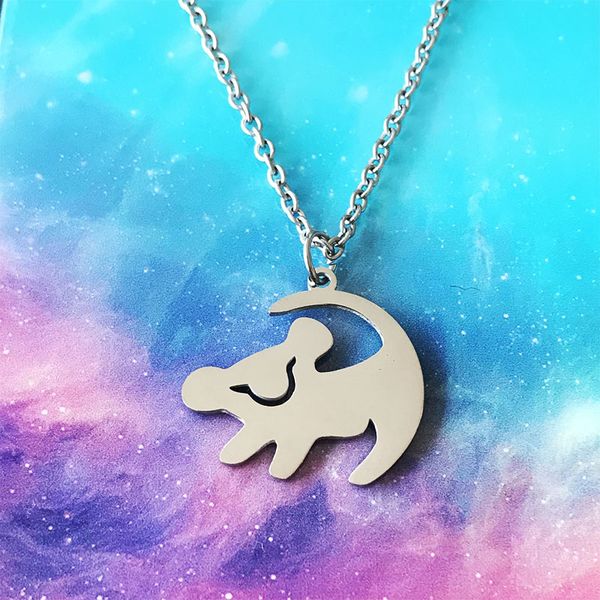 серебро золото нержавеющая сталь lion king ожерелье лучший подарок на день рождения женщины ювелирные изделия, Silver
серебро золото нержавеющая сталь lion king ожерелье лучший подарок на день рождения женщины ювелирные изделия, Silver