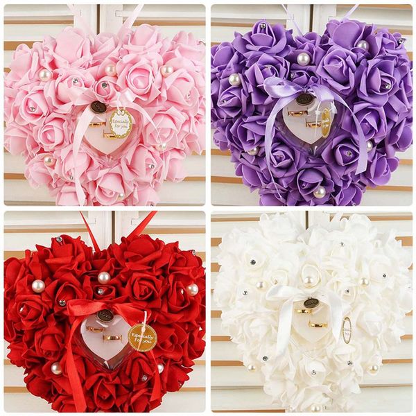 ring pillow cushion heart shape ring box simulation rose flowers gift box 1 pcs party diy decors valentine day gift
ring pillow cushion heart shape ring box simulation rose flowers gift box 1 pcs party diy decors valentine day gift