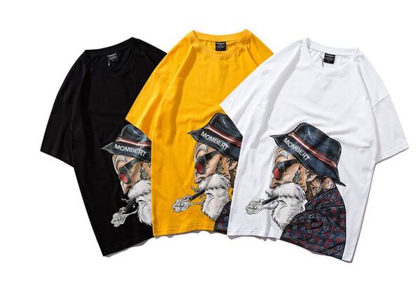 european and short-s street t-shirt oversize dragon american five-point immortal turtle sleeve seven casual loose lovers short-sleeved xqhh, Black
european and short-s street t-shirt oversize dragon american five-point immortal turtle sleeve seven casual loose lovers short-sleeved xqhh, Black
