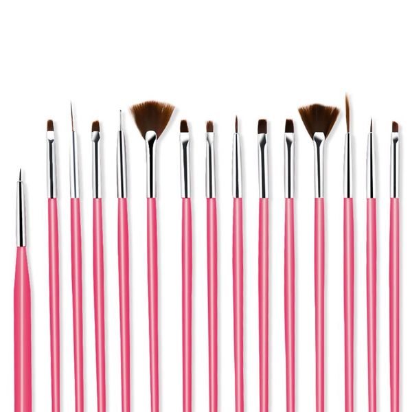 nail brushes ladymisty 15pcs brush for manicure art liner painting pen acrylic uv gel tool, Yellow
nail brushes ladymisty 15pcs brush for manicure art liner painting pen acrylic uv gel tool, Yellow