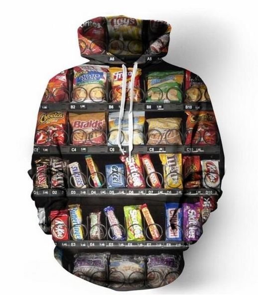 new fashion hip hop sweatshirt men women 3d casual hoodies vending machine snacks harajuku style loose pullover hoodies us0246, Black
new fashion hip hop sweatshirt men women 3d casual hoodies vending machine snacks harajuku style loose pullover hoodies us0246, Black