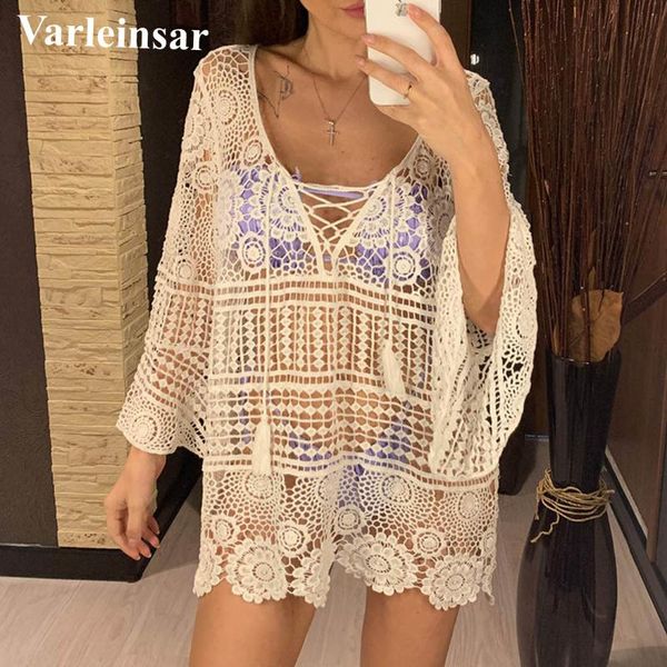 2020 white see through knitted crochet tunic beach cover up cover-ups beach dress wear beachwear female women v2052
2020 white see through knitted crochet tunic beach cover up cover-ups beach dress wear beachwear female women v2052