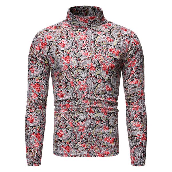 floral print mens designer long sleeve tshirts fashion slim 3d digital print mens tees casual males clothing, White;black
floral print mens designer long sleeve tshirts fashion slim 3d digital print mens tees casual males clothing, White;black