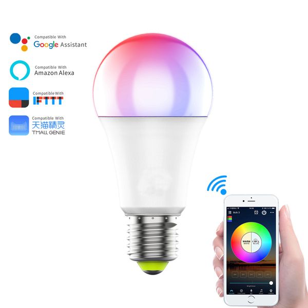 crestech smart led multicolor bulb, 60w equivalent, rgbcw color and tunable white 2000-6500k, works with alexa & google assistant
crestech smart led multicolor bulb, 60w equivalent, rgbcw color and tunable white 2000-6500k, works with alexa & google assistant