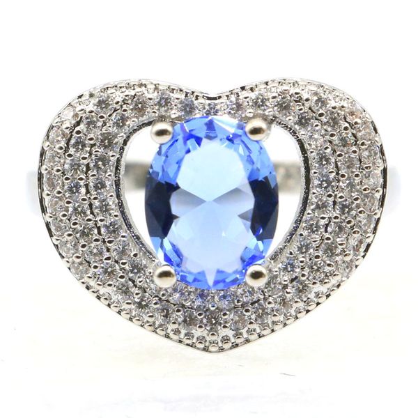 cluster rings 18x14mm pretty shecrown created violet tanzanite cz woman's jewelry making silver, Golden;silver
cluster rings 18x14mm pretty shecrown created violet tanzanite cz woman's jewelry making silver, Golden;silver