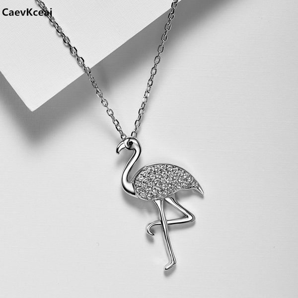 cavckceai flamingo pendant necklace 100% 925 silver scale necklace women's elegant high jewelry gift
cavckceai flamingo pendant necklace 100% 925 silver scale necklace women's elegant high jewelry gift