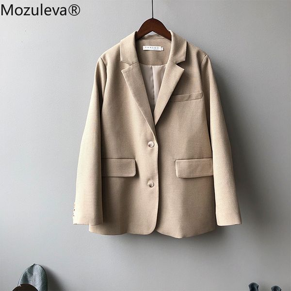 mozuleva elegant single-breasted women blazer jacket casual loose female workwear plaid suit elegant solid women jacket 2020, White;black
mozuleva elegant single-breasted women blazer jacket casual loose female workwear plaid suit elegant solid women jacket 2020, White;black