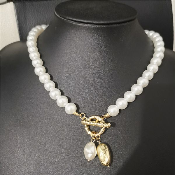 korea beach metal gift japan natural imitation pearls choker necklace women gold necklace clavicle chain 2019, Silver
korea beach metal gift japan natural imitation pearls choker necklace women gold necklace clavicle chain 2019, Silver