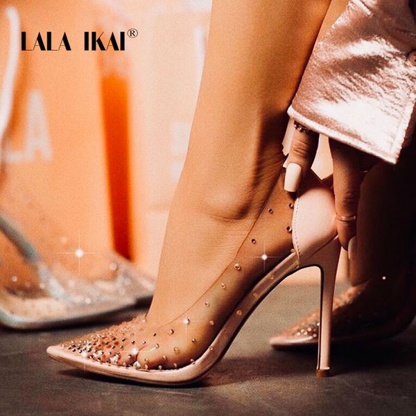 lala ikai rhinestone women pumps wedding shoes spring summer high heels pvc party shoes chaussures femme 014c3721-4, Black
lala ikai rhinestone women pumps wedding shoes spring summer high heels pvc party shoes chaussures femme 014c3721-4, Black