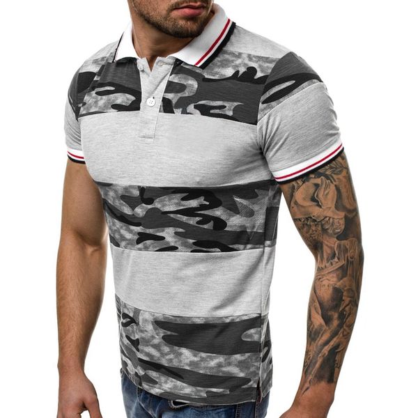 summer casual camouflage shirts classic patchwork tee men new brand mens business short sleeve stand collar &tees shirt, White;black
summer casual camouflage shirts classic patchwork tee men new brand mens business short sleeve stand collar &tees shirt, White;black