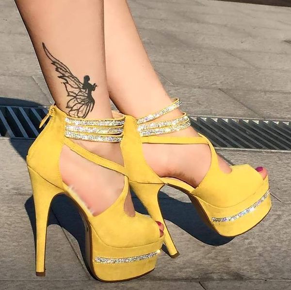 kolnoo womens high heel ankle boots platform chain rings rivets party prom shoes fall optional color&style fashion sandals shoes xd308, Black
kolnoo womens high heel ankle boots platform chain rings rivets party prom shoes fall optional color&style fashion sandals shoes xd308, Black