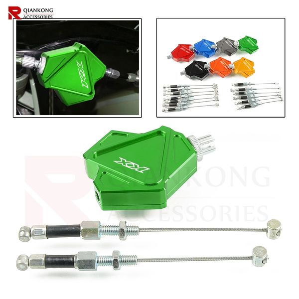 motorcycle cnc aluminum stunt clutch lever easy pull cable system for kx 65 85 125 250 250f 450 450f 100 with kx logo
motorcycle cnc aluminum stunt clutch lever easy pull cable system for kx 65 85 125 250 250f 450 450f 100 with kx logo