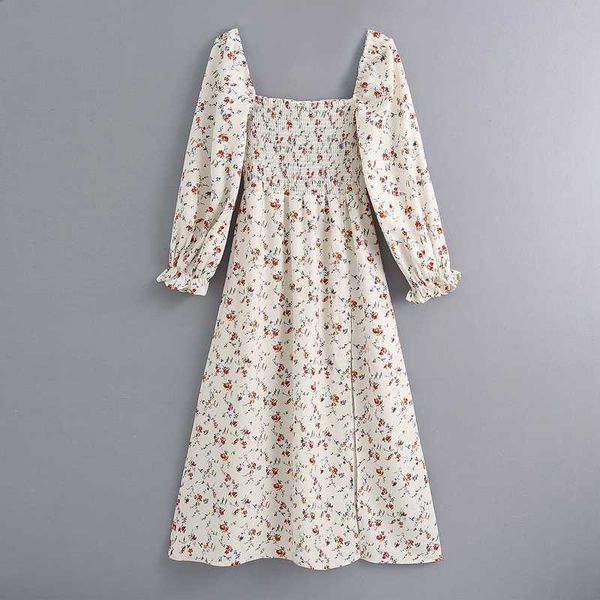 summer dress 2020 new fashion elastic bust square neck white ground floral prints women long dresses, Black;gray
summer dress 2020 new fashion elastic bust square neck white ground floral prints women long dresses, Black;gray