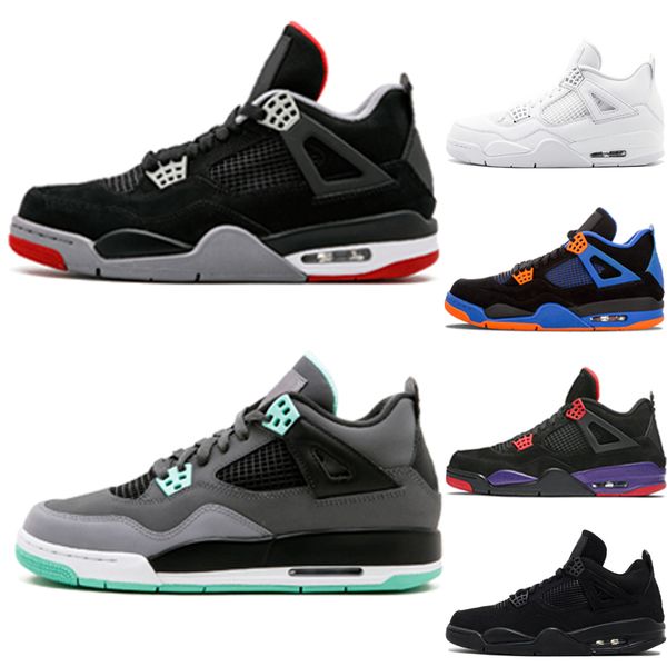 4 4s green glow bred basketball shoes for men cavs black cat raptors fire red pure money white cement mens sports trainer sneakers
4 4s green glow bred basketball shoes for men cavs black cat raptors fire red pure money white cement mens sports trainer sneakers