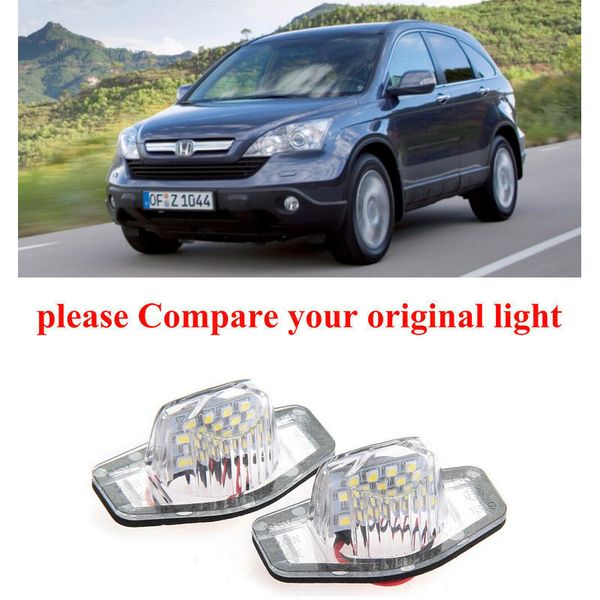 2 bulbs xenon white led license number plate lights for cr-v crv i-ctdi i-dtec 2007 error canbus
2 bulbs xenon white led license number plate lights for cr-v crv i-ctdi i-dtec 2007 error canbus