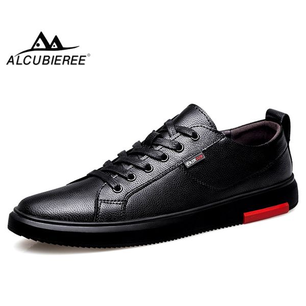 alcubieree genuine leather casual shoes man skateboard shoes for man flat sneakers comfortable footwear, Black
alcubieree genuine leather casual shoes man skateboard shoes for man flat sneakers comfortable footwear, Black