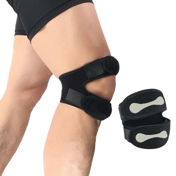 fitness knee support patella belt elastic bandage tape sport strap knee pads protector band for brace football sports, Black;gray
fitness knee support patella belt elastic bandage tape sport strap knee pads protector band for brace football sports, Black;gray