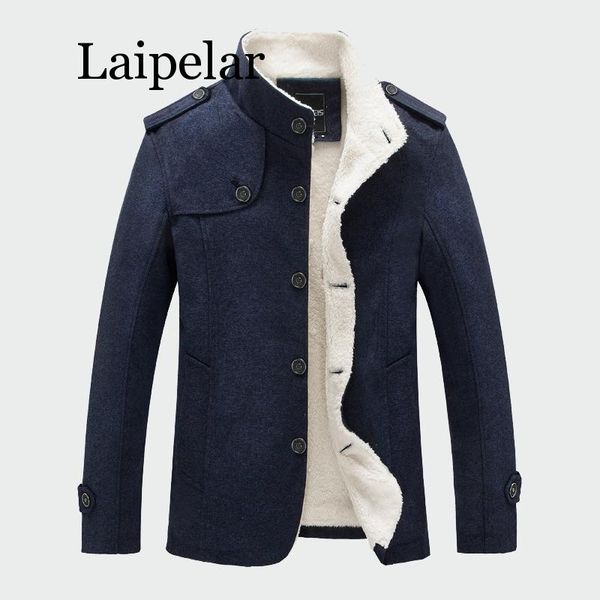 laipelar winter men coat fashion fleece lined thick warm woolen coats autumn overcoat male wool blend jackets men's brand clothi, Black
laipelar winter men coat fashion fleece lined thick warm woolen coats autumn overcoat male wool blend jackets men's brand clothi, Black