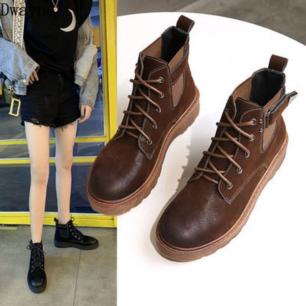 2020 new women's straps round head comfortable thick bottom british wind short tube boots, Black
2020 new women's straps round head comfortable thick bottom british wind short tube boots, Black