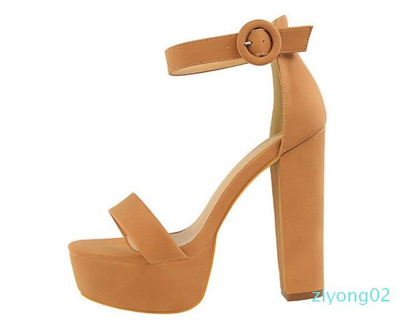 designer summer model women high heel sandals 13 cm open toes chunky heel platform sandals buckle strap lady automobile model shoes z02, Black
designer summer model women high heel sandals 13 cm open toes chunky heel platform sandals buckle strap lady automobile model shoes z02, Black