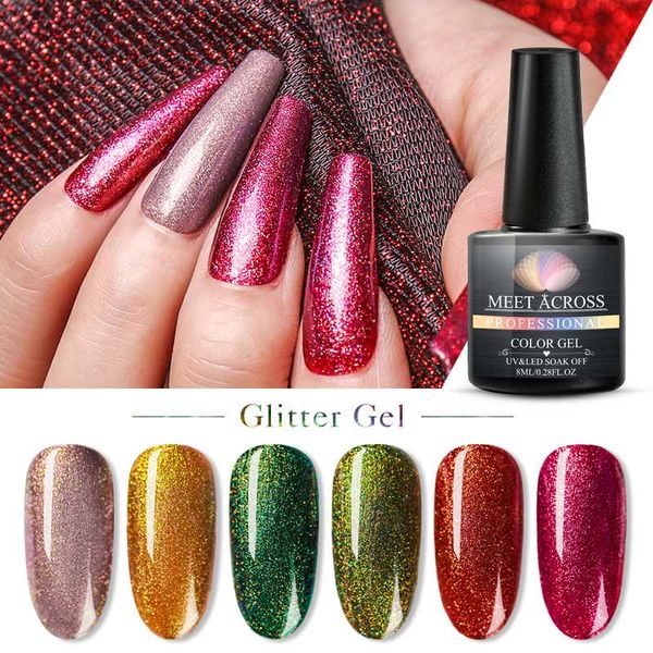 meet across shining 8ml uv gel nail polish holographic glitter uv led sequins gel varnish diy soak off nail art manicure, Red;pink
meet across shining 8ml uv gel nail polish holographic glitter uv led sequins gel varnish diy soak off nail art manicure, Red;pink