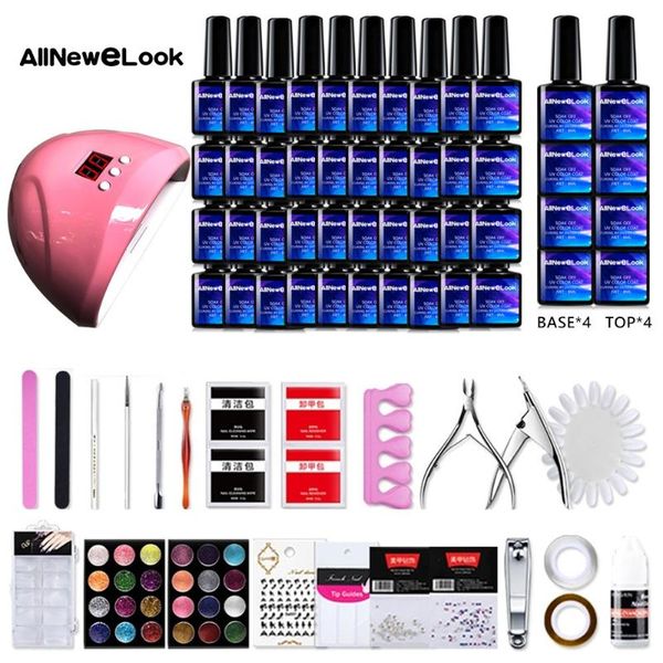 allnewelook маникюрный набор уф светодиодные лампы сушилка с 48/36/24 / 12шт nail gel польский набор инструментов гель nail kit
allnewelook маникюрный набор уф светодиодные лампы сушилка с 48/36/24 / 12шт nail gel польский набор инструментов гель nail kit