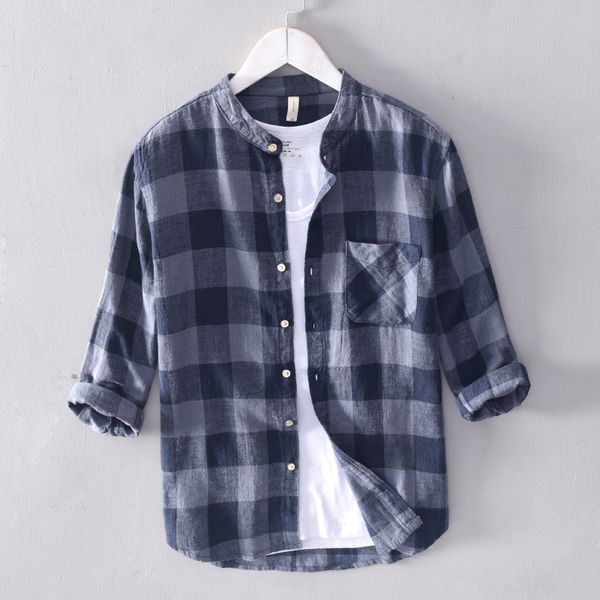 2019 suehaiwe's brand italy style three quarter sleeve linen shirts men plaid casual shirt mens fashion shirt male camiseta, White;black
2019 suehaiwe's brand italy style three quarter sleeve linen shirts men plaid casual shirt mens fashion shirt male camiseta, White;black