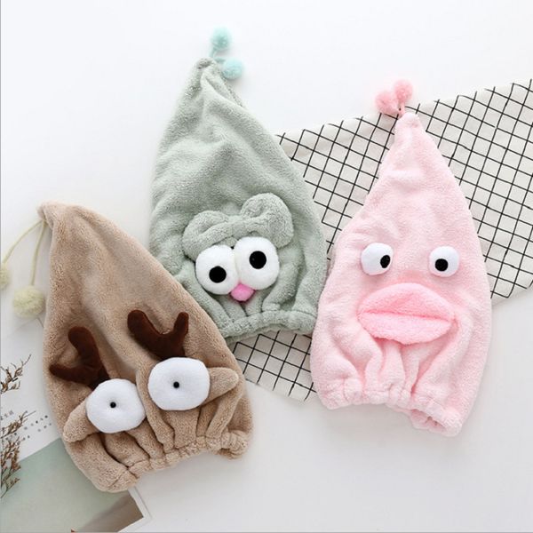 cute cartoon shower cap dry hair cap absorbent quick-drying turban stripe/solid hair towl soft hooded towl home textile towel
cute cartoon shower cap dry hair cap absorbent quick-drying turban stripe/solid hair towl soft hooded towl home textile towel