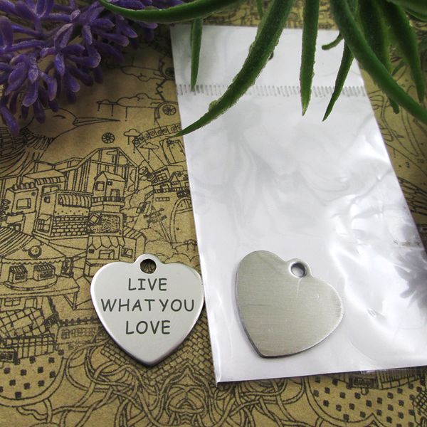 40pcs--"live what you love"stainless steel charms more style for choosing diy charms pendants for necklace, Bronze;silver
40pcs--"live what you love"stainless steel charms more style for choosing diy charms pendants for necklace, Bronze;silver