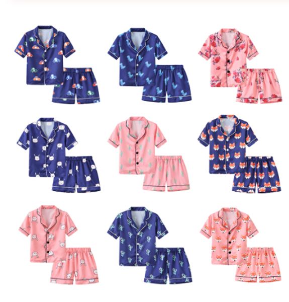 1-6y newborn infant kids baby girls boys sleepwear pajama sets cartoon print shorts sleeve single breasted +shorts, White
1-6y newborn infant kids baby girls boys sleepwear pajama sets cartoon print shorts sleeve single breasted +shorts, White