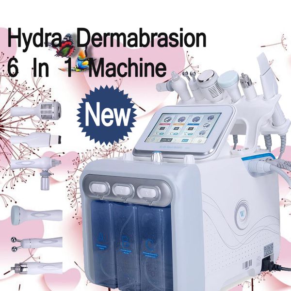 6in1 h2-o2 hydra dermabrasion rf bio-lifting spa facial hydro microdermabrasion facial machine /water dermabrasion cold hammer oxygen spray, Black;white
6in1 h2-o2 hydra dermabrasion rf bio-lifting spa facial hydro microdermabrasion facial machine /water dermabrasion cold hammer oxygen spray, Black;white