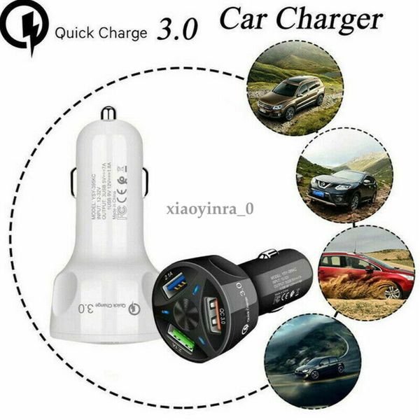 3-port usb car charger adapter qc 3.0 quick fast charging for iphone samsung
3-port usb car charger adapter qc 3.0 quick fast charging for iphone samsung