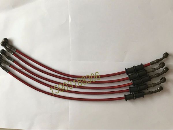 50cm colorful motorcycle brake oil hose line stainless steel braided brake lines with 28 degree banjo bolts
50cm colorful motorcycle brake oil hose line stainless steel braided brake lines with 28 degree banjo bolts
