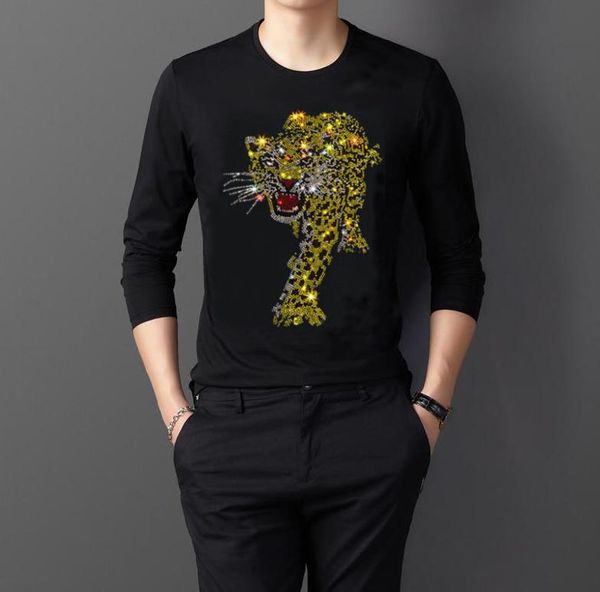 rhinestones spring autumn casual men long tshirt solid color drill men long shirts 04, White;black
rhinestones spring autumn casual men long tshirt solid color drill men long shirts 04, White;black