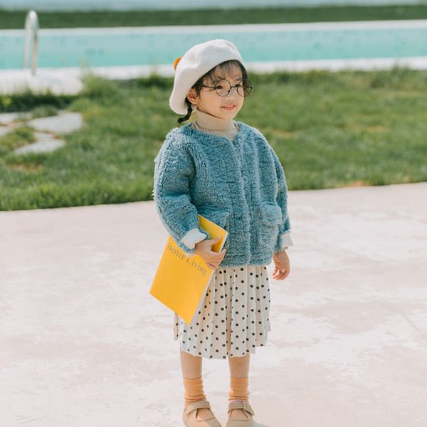 fashion girls woolen coats baby girl solid color single-breasted warm jackets outwear, Blue;gray
fashion girls woolen coats baby girl solid color single-breasted warm jackets outwear, Blue;gray