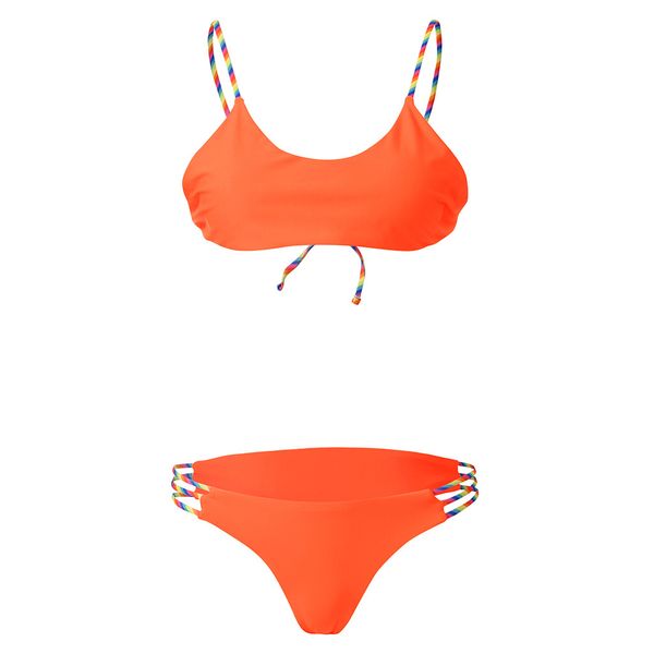telotuny women rainbow patchwork coloured bandeau bandage mid waist bikini set push-up brazilian swimwear bikinis 2020 mujer, White
telotuny women rainbow patchwork coloured bandeau bandage mid waist bikini set push-up brazilian swimwear bikinis 2020 mujer, White