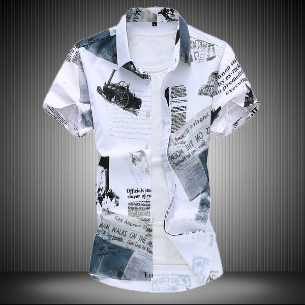 summer new arrival shirts men 2020 fashion print short sleeve hawaiian shirt male casual flower slim fit beach shirts plus -7xl, White;black
summer new arrival shirts men 2020 fashion print short sleeve hawaiian shirt male casual flower slim fit beach shirts plus -7xl, White;black