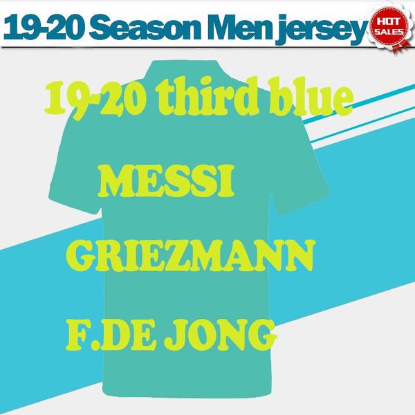 #10 messi third blue soccer jerseys 19/20 men #17 griezmann soccer shirts short sleeves 2020 third football uniforms customized on sale, Black;yellow
#10 messi third blue soccer jerseys 19/20 men #17 griezmann soccer shirts short sleeves 2020 third football uniforms customized on sale, Black;yellow