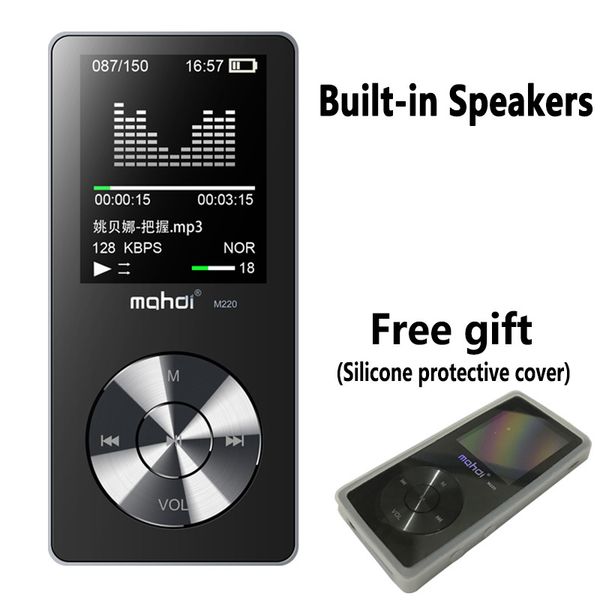 new metal mini lossless mp3 player with sound out speaker support fm radio txt e-books record mcro card 128gb max
new metal mini lossless mp3 player with sound out speaker support fm radio txt e-books record mcro card 128gb max