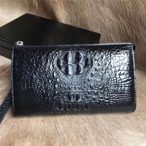 authentic real crocodile skin zipper closure businessmen small wristlets clutch bag genuine alligator leather male card purse
authentic real crocodile skin zipper closure businessmen small wristlets clutch bag genuine alligator leather male card purse
