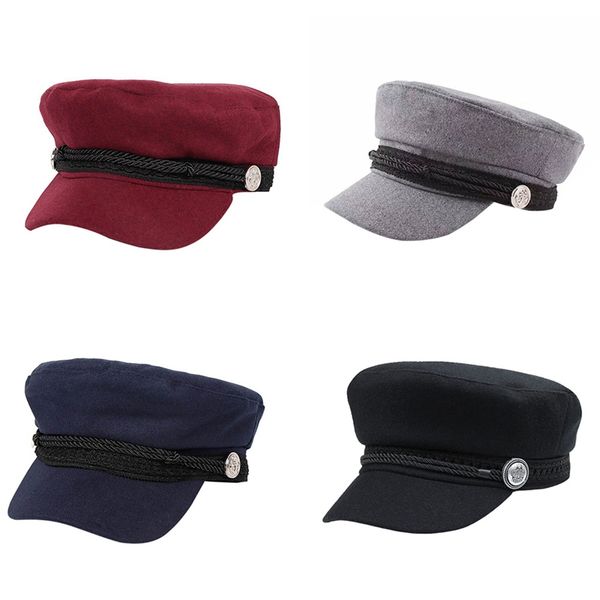 octagonal hat women men cotton casual style strings hinged button golf cap flat hat head warmer sportswear autumn and winter, Black;white
octagonal hat women men cotton casual style strings hinged button golf cap flat hat head warmer sportswear autumn and winter, Black;white