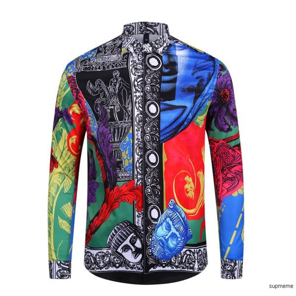 mens versace мужская дизайнерская мода осень зима с длинным рукавом повседневные рубашки мужчины печатных платье рубашка цвет печати slim fi, White;black
mens versace мужская дизайнерская мода осень зима с длинным рукавом повседневные рубашки мужчины печатных платье рубашка цвет печати slim fi, White;black