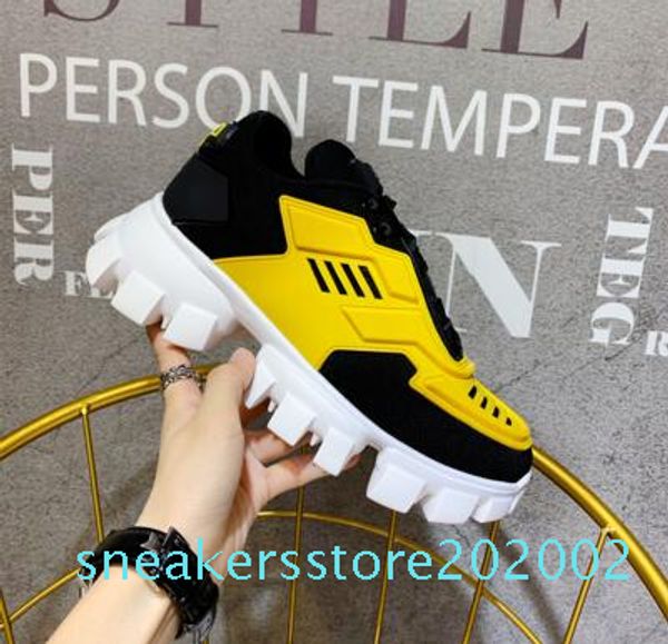 2019 fashion mens designer shoes cloudbust thunder men platform triple sneaker vintage casual men sock shoes outdoor trainers s02, Black
2019 fashion mens designer shoes cloudbust thunder men platform triple sneaker vintage casual men sock shoes outdoor trainers s02, Black