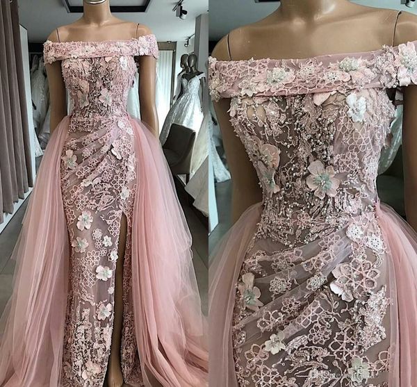 pink split evening dresses with detachable train lace appliqued slit arabic occasion formal wear off the shoulder prom gowns, Black;red
pink split evening dresses with detachable train lace appliqued slit arabic occasion formal wear off the shoulder prom gowns, Black;red