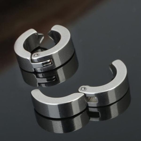 women round ear clip onashion 1 piece no piercing earrings punk style titanium steel mens women round ear clip in, Silver
women round ear clip onashion 1 piece no piercing earrings punk style titanium steel mens women round ear clip in, Silver