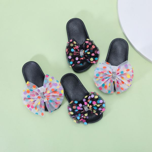slipper summer children shoes slippers baby girls wave point bow-knot princess fashion soft bottom non-slip sandals, Black;grey
slipper summer children shoes slippers baby girls wave point bow-knot princess fashion soft bottom non-slip sandals, Black;grey
