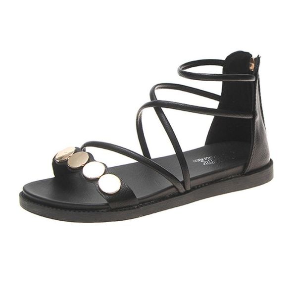 plus size sandals women summer flat roman beach open toe tape sandals non-slip soft bottom comfortable shoes sapato feminino 25, Black
plus size sandals women summer flat roman beach open toe tape sandals non-slip soft bottom comfortable shoes sapato feminino 25, Black