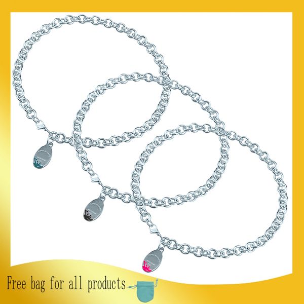 woman necklace accessories oval water drop enamel pendant fashion silverware 925 sterling silver jewelry valentine's day gift
woman necklace accessories oval water drop enamel pendant fashion silverware 925 sterling silver jewelry valentine's day gift