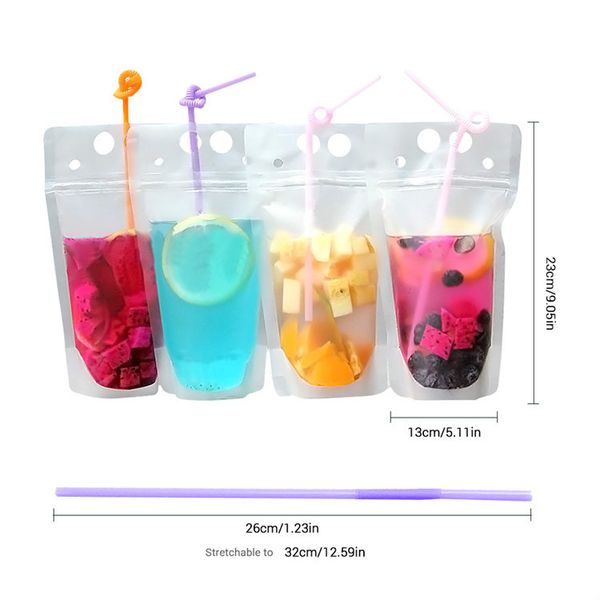 500pcs hot drink очистить мешочки сумки zipper стоячей пластиковые питьевым мешок с соломой с держателем многократно закрывающимся жаропрочн
500pcs hot drink очистить мешочки сумки zipper стоячей пластиковые питьевым мешок с соломой с держателем многократно закрывающимся жаропрочн